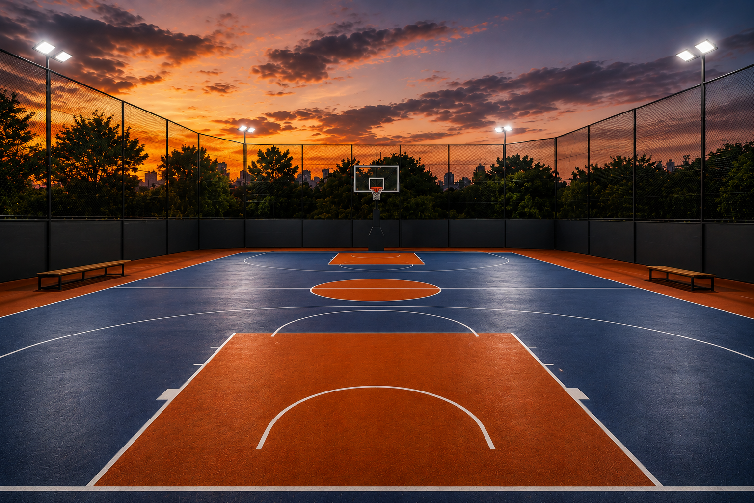 Basketball background